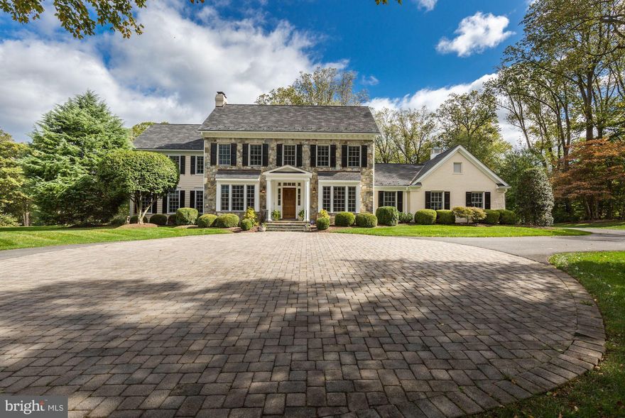 Still listed.  Call Kara with inquiries.  This Potomac Falls property stands out above all others.  Sited on just shy of 3 private, level acres backing to trees, this stately Frank Bell built home is a classic beauty.   Custom built for the current owners in 2005, no detail has been overlooked.  Some of the very special features of this tasteful and elegant home are:  10' ceilings and random-width antique walnut floors on main level; embassy sized public rooms; a traditional floor plan, but with open spaces for today's living; elevator shaft to all levels; enormous screened porch with glass inserts and handsome stone fireplace; two very large studies on the main level with a full bath in-between for future master bedroom suite or possible main level guest room; sumptuous master suite with amazing balcony overlooking property; 2-car attached and 2-car detached garages; enormous lower level with gym, large recreation room; full bathroom; craft room and the largest storage room I've ever seen.  The grounds are beautifully planted and feature landscape lighting,  irrigation and a circular paved motor court.  This house is not to be missed, as it's known in the neighborhood as one of the best entertaining homes due to its generous scale and elegant nature.  Shown By Appointment.