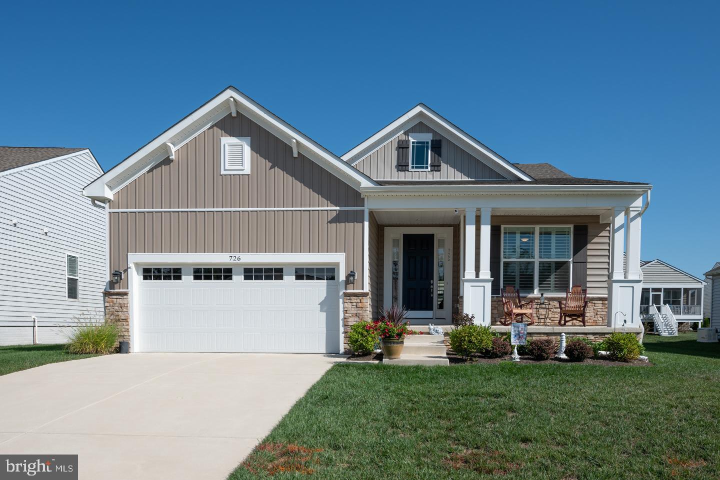 Middletown's most sought-after active adult 55+ community offering low-maintenance, resort-style living. Back on the market through no fault of the seller!! See what you may have missed! From the moment you first see this meticulously maintained home and looks brand new. As you enter into the Foyer of this popular Eastwood home that boasts an open floor plan and lots of natural light – you won’t be disappointed. Everywhere you turn there are upgrades galore…..all courtesy of the current owners. Proceed through the foyer past a spacious bedroom and the hall bath with ceramic tile floors. Proceed down the Hall to the 2nd Bedroom/Office with French Double Doors, recessed lights and ceiling fan. Across from the office is the Kitchen with an oversized Island, 42” cabinets, Granite Counters, Stainless upgraded GE appliances, Gas cooking. Just adjacent to the Kitchen is the Pantry with plenty of storage. This area is also home to the the first-floor laundry that includes a newer washer & dryer as well as a wash sink. You can gain access to the 2 car garage from the Laundry Area. From the Kitchen you can head into the Great Room and enjoy the gas fireplace while relaxing. The Dining Room is perfectly situated for Family gatherings maybe even host a Game Night. The Morning Room is where you can enjoy your morning coffee in peace & quiet. Beautiful LVP is throughout the main living areas. The Master Suite is quite roomy with a well appointed master bath - Double sink with solid surface counters, large stall shower and custom upgraded tile floor and shower walls. The walk in closet has plenty of room for all your clothes and then some. The expansive full basement has a 3 piece plumbing rough in and window Egress exit. A Radon mitigation system is already in place as well. This home is equipped with a Whole House Generator for peace of mind. The list of amenities are seemingly endless, residents can take advantage of the community's 6,000 sq. ft. clubhouse, a pool with tiki hut, a state-of-the-art fitness center, a kayak launch, walking paths, and 2 bocce courts and available pickleball courts. Baymont Farms also features a well-maintained calendar of activities. Make time to see this exceptional home, it won’t last long!