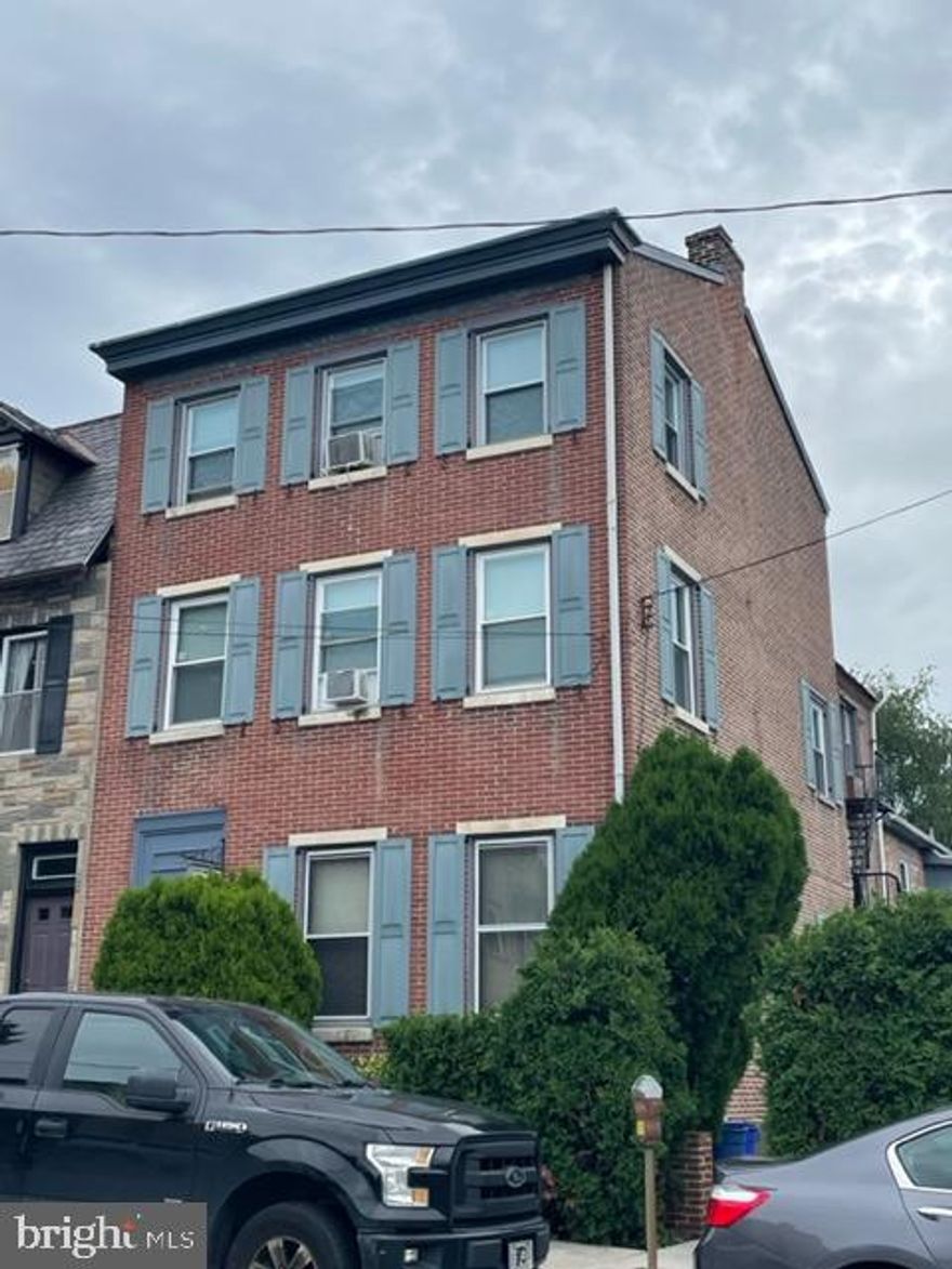 Well maintained rental complex, with its OWN parking in the lot in-between   134 W. Chestnut and 132-136 W. Prescott Alley, 7 residential units plus an office space, in West Chester borough across from municipal lot 7.   Almost all long term tenants with all units are leased under market.  All units in kept in good sound shape by owners of over 35 years.  134 W. Chestnut is a large brick structure with (2) two bedroom apartments, (1) one bedroom apartments and a four bedroom unit presently leased as individual rooms.  There is also a front office on Chestnut, not currently leased.  Heat and hot water are by gas boiler and utilities for the building are not split.  Roof is estimated at 10 years old 132-136 W. Prescot are a trio of townhomes each, (2) two bedrooms units, and (1) one bedroom unit.  Electric is separate, as is heat for 2 of the units.  Furnaces and oil tanks in the Prescott properties are newer, roofs are estimated at 13 years.  All units are in sound shape, all square footages, taxes, and numbers are for W. Chestnut and the Prescott properties combined, as owner is selling all properties combined