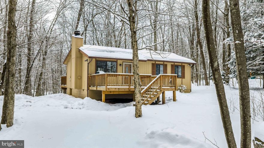 Adorable Raised Ranch in Locust Lake Village – Gold Star Community
Move‑in ready and recently renovated, this adorable raised ranch sits on an oversized lot surrounded by mature trees, offering wonderful privacy and two spacious decks perfect for entertaining, relaxing, and summer barbecues. 
Just a short walk away, Locust Lake Village’s East Lake provides tennis and pickleball courts, volleyball and basketball areas, a children’s playground, a picnic spot with a sandy swimming beach, and a beautiful trout‑stocked lake. 
Locust Lake Village is a proud Gold Star Community known for year‑round family recreation, including its own small ski slope when Mother Nature brings the snow. Come live the Pocono life!  Measurements by agent and may not be accurate.