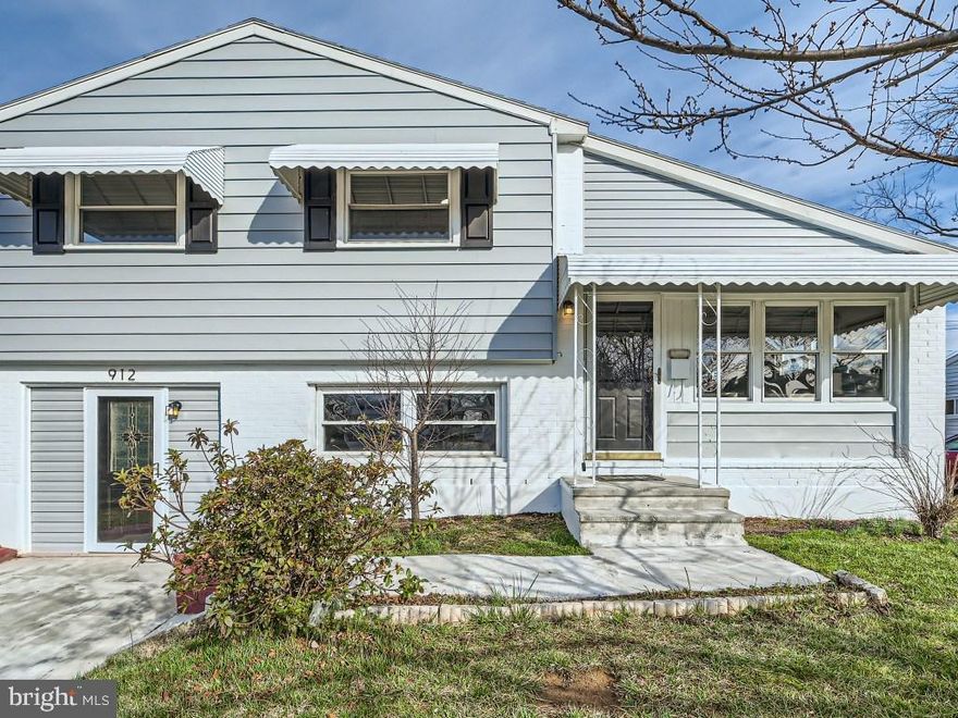 What a find! You'll be wowed from the moment you pull up to this smartly updated Catonsville home. 

The hardwood flooring has been beautifully refinished throughout the main and upper levels. The kitchen has been completely renovated with stainless steel appliances, soft close cabinets, quartz countertops, gas cooking, subway tile backsplash and new flooring. A peninsular island offers additional seating and is open to the dining area, which has access to the porch and the fully fenced backyard. 

Both bathrooms have been updated, and the bedroom level bathroom features contemporary finishes, new tile, and a double vanity. The primary bedroom allows access to the bathroom. The highlight of the finished lower level is a large family room/possible fourth bedroom with new Berber carpet. A half bath, laundry room, and walk out complete this level. Other recent improvements include the 2021 water heater and 2017 HVAC, new light fixtures and interior/exterior house painting. Conveniently located minutes to a variety of shopping options and access to Rt 40 and 695. Welcome Home!
