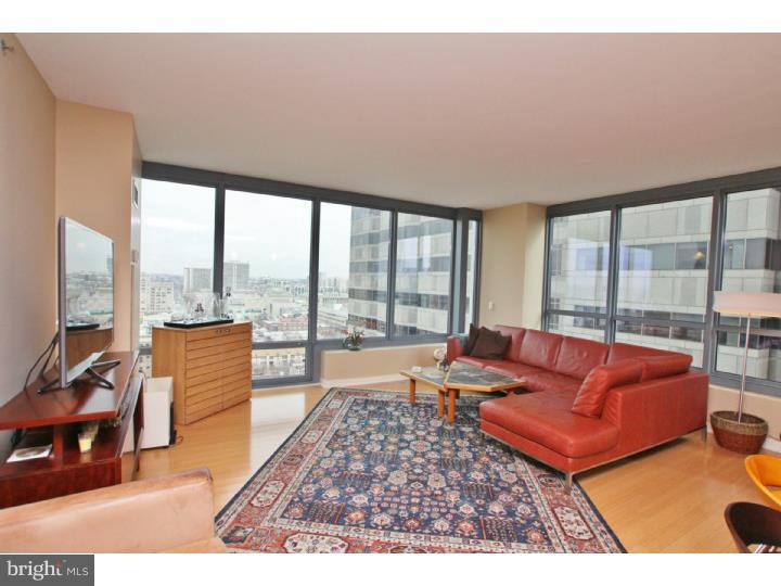 This fabulous corner unit with 1 car parking impresses from top to bottom! Starting with bamboo hardwood flooring, high ceilings and immense windows throughout, the unit also includes a spacious living room- just the spot for relaxing, or entertaining family and friends. Next to the living area, the modern kitchen is sure to please with its granite counters, stainless steel appliances and lovely tiled backsplash. The kitchen also includes access to a balcony- perfect for stepping outside and taking in the stunning view of the city. Continue through, past the conveniently located coat closet and pantry into the light filled bedroom and lovely tiled hall bath with quartz vanity, and discover the spacious master suite, complete with custom built in closets and a luxurious master bath with a quartz counter vanity and separate, tiled tub and shower. The unit also includes additional storage for those extra boxes you may need to stow away. Located in the Murano, the building includes amenities such as a full concierge, parking garage, a 24 hr doorman, gym, pool and club roof to enjoy. What are you waiting for? See this unit today!