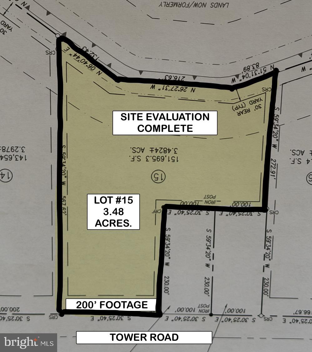 LOT #15 TOWER ROAD