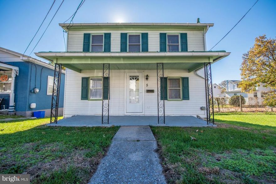 VERBALLY ACCEPTED OFFER.  Renovated home between Loudon and Cameron Street just minutes from Old Town.  Move-in ready home features 2 bedrooms, 1 bath, mud/laundry room off covered side porch,  office/closet/bonus room, wall-to-wall carpet, eat-in kitchen with all appliances, covered front porch, attached storage room and deep backyard.  3 E Bond Street also available.  Sold as-is.