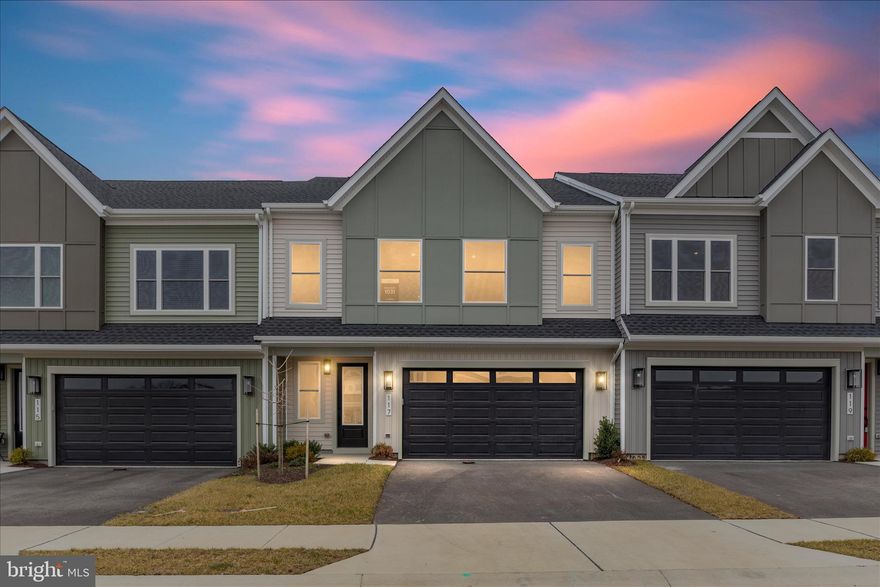 Welcome to 117 Wagtail Lane, a brand-new Van Metre townhome located in the sought-after 55+ community of Hiatt Point at Snowden Bridge. Designed for low-maintenance living, this thoughtfully crafted home features an open-concept main level filled with natural light and a modern kitchen with stylish finishes—ideal for everyday living and entertaining.

The spacious primary suite is located on the main level and offers a relaxing retreat with a private bath and generous closet space. Additional bedrooms provide flexibility for guests, hobbies, or home office needs. Enjoy the ease of new construction with energy-efficient features and today’s most desirable design elements throughout.

Residents of this active adult community enjoy access to numerous amenities including a clubhouse, indoor/outdoor event space, an outdoor pool, wine lockers, and exercise space. Conveniently located near shopping, dining, commuter routes, and historic downtown Winchester. A wonderful opportunity to own a brand-new Van Metre home in a vibrant 55+ setting!