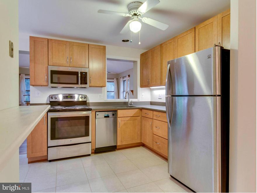 Great Value! Move right in! Quiet Cul-de-sac! Kitchen & bathroom fully renovated! ALL NEW stainless steel appliances, beautiful quartz counter tops, NEW 42' cabinets, ceramic tile flooring in Kitchen, Beautiful Hardwood floors throughout, Huge family room off kitchen with spacious deck-great for entertaining! Separate laundry room w/washer & dryer! Walk to Shirlington, W&O Trial, & much more!