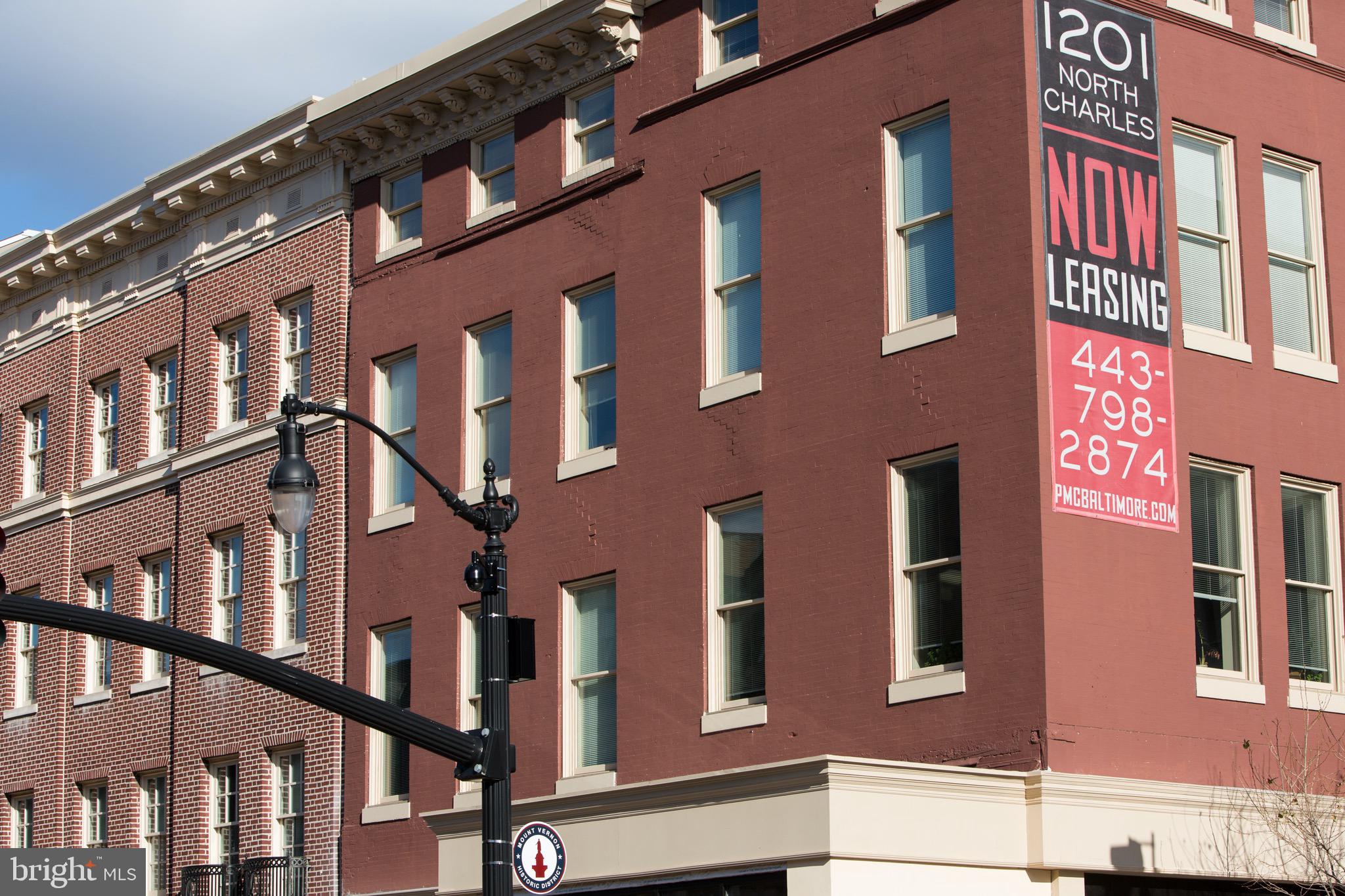 MOUNT VERNON PLACE HISTORIC DISTRICT - Residential Lease
