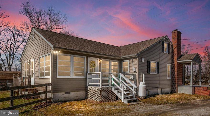 PERFECT PLACE to Live and Work!! Zoned Residential and Commercial... have your own business right at Home! Rare 2 Car Detached Garage with upper level space for storage, office or studio... so many options!!  Fully Fenced in level Backyard is great for Entertaining, Playtime, Backyard BBQ's, Firepit area & more!! From the "Pretty as a Picture" front door to the side Sunroom with Sitting Deck, you will be pleased with the ample space this home has! Well maintained and full of natural light makes it easy to call this Home Sweet Home!! Offering all One Level living with 3 Bedrooms, 2 Full Bathrooms, Great Room, Dining area, Kitchen and Laundry area. HUGE MASTER SUITE with Large Closet! NEW Stunning Hardwood Floors, fresh Custom Paint throughout, Updated Bathrooms, NEW Roof, NEW Well Pump & Electric, all ready to move right in! Don't delay.. must see before your competition does! OPEN HOUSE WEEKEND!!