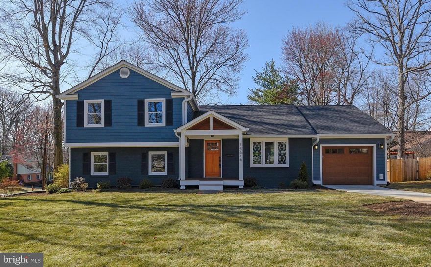 Welcome to this beautifully maintained and spacious split-level home, ideally situated on a corner lot in the quiet and convenient Manor Woods neighborhood of Rockville. Featuring hardwood floors and abundant natural light throughout, this home offers versatile living space across multiple levels.

The main level boasts a large open-concept gourmet eat-in kitchen and living room, perfect for modern living and entertaining. A separate dining room provides additional space for formal gatherings. This level also includes a mudroom and convenient laundry area.

Just a few steps down, you'll find a generous family room with a cozy wood-burning fireplace, an additional bedroom, and a full bath—ideal for guests or a home office. The lower level features a spacious recreation room and another bedroom, offering flexible use options.

Upstairs, the primary suite includes an en-suite bath, and two additional large bedrooms share a full hall bath.

Enjoy outdoor living in the private backyard, perfect for entertaining or relaxing. The home also includes a one-car attached garage and a driveway for additional parking.

Professionally managed and available for immediate occupancy. Pets considered on a case-by-case basis with an additional deposit.

Don't miss this incredible opportunity—this home won't last long!