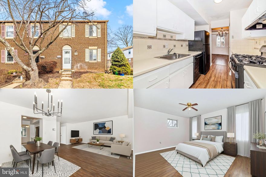 This spacious corner unit offers a classic brick exterior, hardwood floors throughout the main living areas, and a fenced yard that provides both privacy and outdoor enjoyment. The walkout basement adds flexibility for additional living, storage, or entertainment space. Set in a quiet neighborhood with two dedicated parking spots, this home is ideally positioned for everyday convenience. Nearby shopping centers, gyms, restaurants, and major commuter routes make errands and commuting simple, while close proximity to public transportation enhances accessibility. With a location directly across from NIST and just moments from local schools and the hospital, this home delivers an exceptional blend of comfort, convenience, and community in the heart of Gaithersburg.