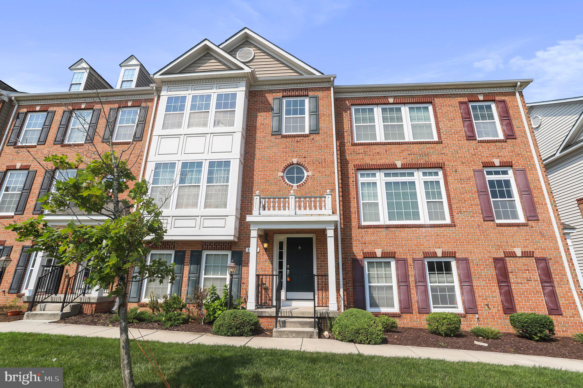This luxury townhome in the Columbia/Elkridge area with a 2 garage. Located in the sought-after Gateway Overlook. Well-appointed with neutral tones. Move in now. Has split-foyer entrance, hardwood floors in all areas except bedrooms, gourmet kitchen with 42" cabinets, stainless steel appliances, double wall oven, balcony/deck off kitchen. The Entry level Rec room is convenient for Office Room or can be used Extra Bedroom. Spacious master bedroom with walk-in closets and master bath. Large 2nd and 3rd floor bedroom. The main floor has a half bath. The crown molding and recessed lighting dresses up the interior. Just move in and start placing your furniture. HOA fees are paid by the owner. This Rental may not last long !! Schedule your tours for viewing !!