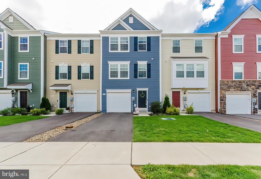 Play Ball!!! check out the view from the kitchen looking to the back....one owner, like new townhouse in Briar Run community sited behind the Home Depot shopping center, adjacent to Rte. 9 and easy commuting...move in ready.  Just add your back yard features for  complete package.