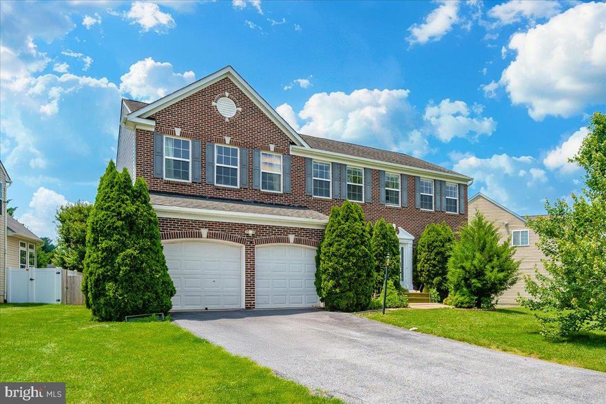 Don't miss this incredible opportunity to own a stunning brick-front single-family home in Sun Meadows community of Walkersville! This spacious home features 5 generously sized bedrooms with large closets, 2.5 bathrooms, and a 2-car garage. The walk-out basement adds extra potential, while the expansive backyard offers plenty of space for entertaining, gardening, or a play area. Enjoy fresh paint throughout, amazing hardwood flooring on the main level and brand-new carpet. 
Quick access to major highways, shopping, and restaurants. Do not miss the opportunity to own this fantastic home! Schedule your showing today and make it yours!