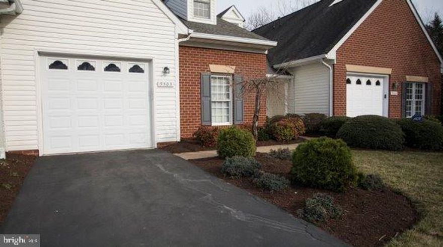 Due to COVID 19, please follow these safety guidelines: Everyone must wear a mask, Sanitize hands before entry or wear gloves. If you need to cancel, running late or early, please update your showing appt as courtesy notice to sellers and other agents trying to show. **ALL showings must be scheduled. You must receive approval prior to showing.** House is owner-occupied. Knock before entering the property. Please turn off any lights. THIS VILLA HAS MANY UPGRADES 2 BEDROOMS 2 BATHS 1,861 SQFT AND SUNROOM 382 SQFT:  INCLUDING EXTRA CABINETS IN KITCHEN, LAUNDRY SINK, AN ALARM SYSTEM, AND STORM DOORS. IMMACULATE CONDITION. A GREAT RETIREMENT OR SINGLE PERSON STARTER HOME IN A GREAT COMMUNITY WITH POOLS, TRAILS, GOLF PLAYGROUNDS, With Stainless steel appliances, granite countertops, ceramic tile flooring in kitchen & bathrooms, new refrigerator, new carpet family room with gas fireplace, master suite with new pint new light fixture and his/her closets, and glass-enclosed sunroom with new floor leading to a private outdoor patio. Near I-95 in Spotsylvania County, with downtown Fredericksburg just a minute. Front exterior yard maintenance is included in HOA.