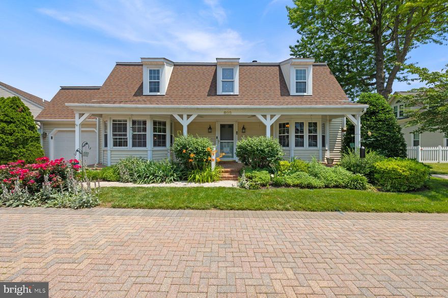 . MAIN LEVEL MASTER! Tucked away in a peaceful cul-de-sac, this beautifully maintained 2152 sq ft single-family home with gorgeous exterior landscaping offers the perfect blend of comfort, style, and convenience in the heart of the sought-after Wormans Mill community. Step onto the charming covered front porch  and into a sun-filled interior and fresh paint throughout. The spacious main-level boasts an Owner’s Suite bedroom and features an updated bath with luxurious quartz countertops, double sinks, and a jacuzzi tub — your personal retreat at the end of each day. Enjoy the ease of main-level laundry, making life just that much simpler. The bright and airy eat-in kitchen is a cook’s delight with tile flooring, accent lighting, and newer cabinetry. with under counter lighting.  Gather in the inviting living room, complete with a large bay window, a cozy gas fireplace, built-ins, and French doors that open into a light-filled sunroom—perfect for relaxing or entertaining year-round.  The 2nd level provides a loft that could easily be converted to a bedroom and a second bedroom with a full bath.  Step outside to your own private enclosed patio for al fresco dining or a peaceful morning coffee. Warm hardwood floors flow through the foyer, living, and dining rooms, adding timeless elegance and NEW carpet on the upper level..  One car garage and additional guest parking right next to the home ! Beyond your doorstep, Wormans Mill offers a vibrant lifestyle: stroll to the Village Center for live music, community events, and neighborhood favorites like Plaza Mexico and Ricci Italian Restaurant—just a short walk from home! You’ll also love the sparkling pool, gym, basketball and tennis courts, and so much more at the Community Center. With quick access to Routes 15 and 270, this home offers the ideal balance of serenity and accessibility.  Come see why life in Wormans Mill is anything but ordinary. Your next chapter starts here!