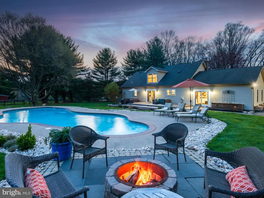 616 Porters Mill Rd, Pottstown, PA 19465 offered at $650,000. Situated on 2.5 bucolic acres in Chester County, 616 Porters Mill Rd is a beautifully updated single-family home offering three bedrooms and three full bathrooms with the primary bedroom suite located on the first floor. A major renovation took place in 2005, transforming the original home to a 2 story, fully updated dwelling. The home features 2506* square feet of above-ground living space, along with an additional 1,212 square feet in the finished basement (*per Cubicasa- please note-this square footage is different from what is shown in public records). The owners have pro-actively conducted pre-listing home, on-site septic, well function/water quality and pool inspections in April 2025. The full reports along with a list of repairs/upgrades are available in the documents section. Some highlights include a newer roof, windows, HVAC, hot water heater and well tank.

Enjoy an open floor plan with luxury vinyl plank flooring throughout the main living areas. The kitchen is designed with white cabinetry and stainless steel appliances and offers a beautiful view of the expansive and private backyard. The home includes a renovated extra-large family room with custom built in bookcases, updated bathrooms, spacious bedrooms, and a finished basement that offers flexibility for a home office, recreation area, or guest suite. The property includes an in-ground pool, large deck, two storage sheds and offers scenic views of an adjacent horse property blending comfortable living with a peaceful, open space setting. Located just a short drive from local shopping at Coventry Mall and Limerick Premium Outlets, residents also have convenient access to grocery stores such as Wegmans in Collegeville. Nearby restaurants include Craft Ale House, Rocco’s Pizza, and Shorty’s Sunflower Café. For outdoor activities, French Creek State Park, Warwick County Park, and the Schuylkill River Trail are all within easy reach. Commuting is convenient with access to Routes 23,100, 422, and 724, and regional rail service is available via SEPTA stations in Pottstown and Royersford. Healthcare needs are served by nearby hospitals including Pottstown Hospital – Tower Health, Phoenixville Hospital, and Main Line Health facilities in Exton and Paoli.