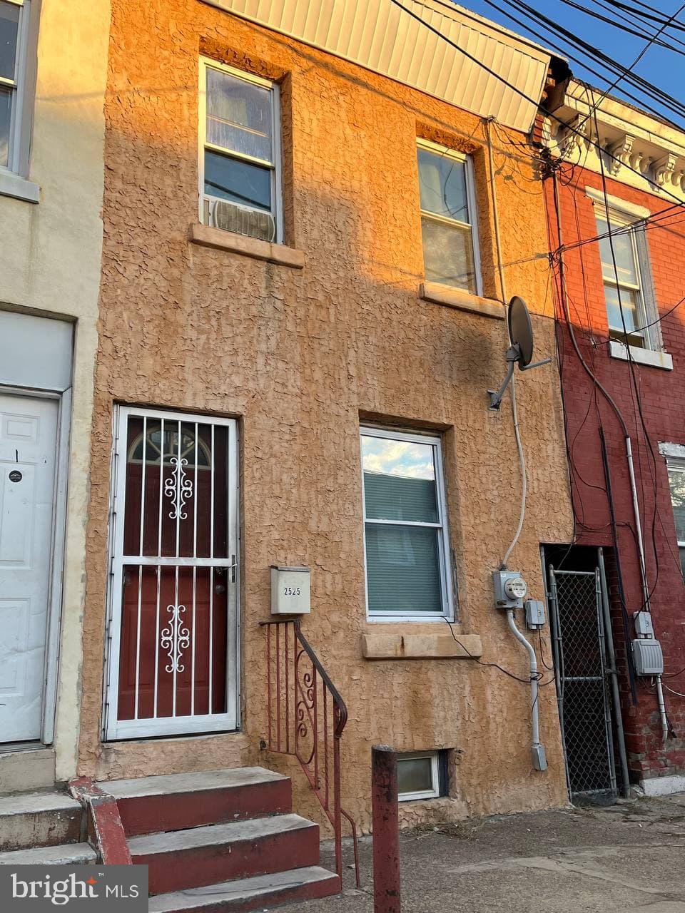 Property is currently tenant occupied. Property will be delivered vacant. Owner expanded house with a bonus room with full bathroom and kitchen. No backyard space.
