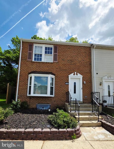 116 MIDDLE POINT COURT GAITHERSBURG MD 20877