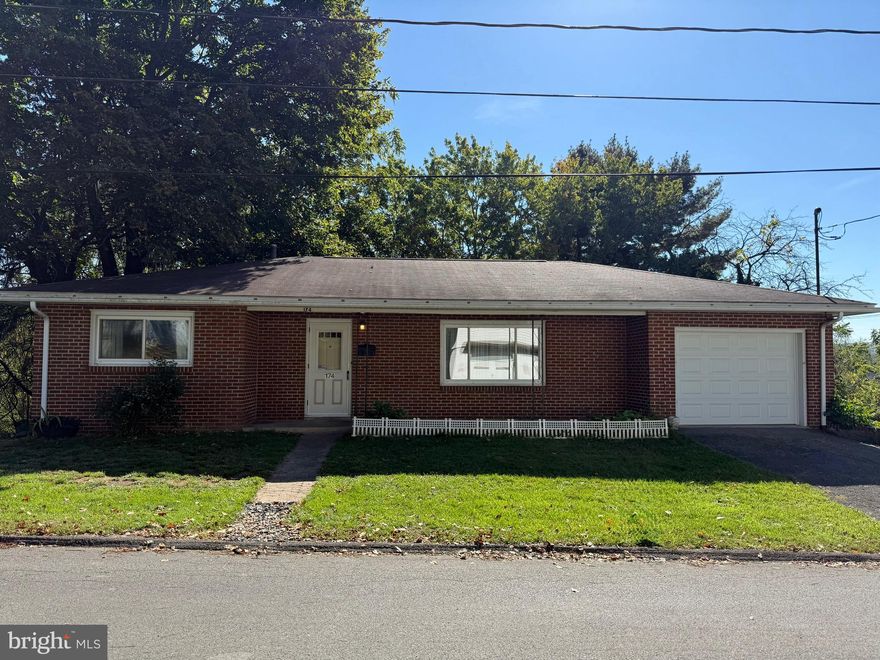 Welcome to 174 Spring St. This 5-bedroom, 2-bath brick rancher is full of potential and perfectly located just minutes from Frostburg State University and everyday amenities. Whether you're a first-time homebuyer, investor, student landlord, or looking to downsize, this home offers a solid opportunity to make it your own. Some features include, 3 off-street parking spots, new garage door, and wood floors throughout the home. Call today to schedule a tour!