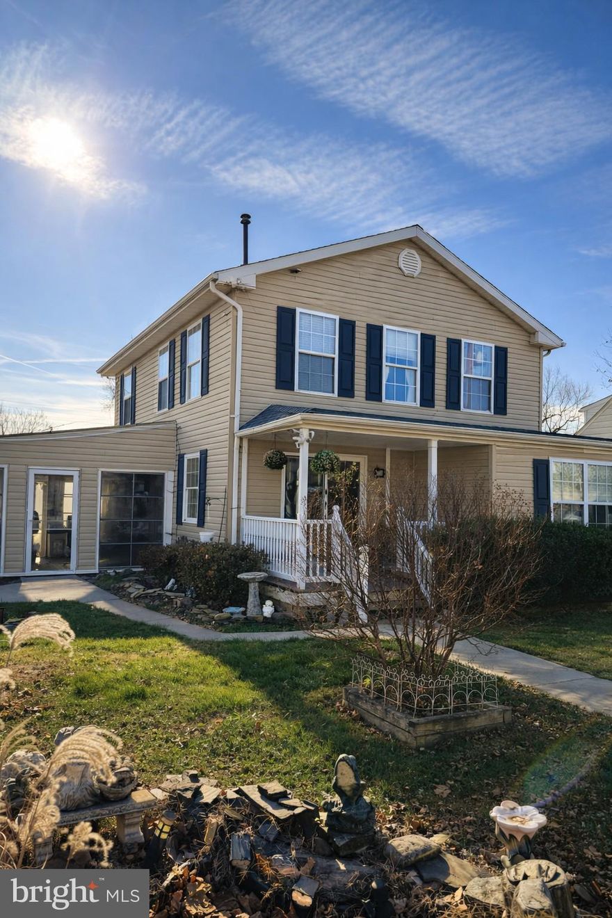 OPEN HOUSE Saturday, JAN 24th from 2-4pm.
 Welcome to this spacious and home located on a prime corner lot in the sought-after, water-oriented Watersedge Community. Offering 5 bedrooms plus a dedicated office or optional 6th bedroom and 3 full bathrooms, bring your creatively for this versatile layout is perfect for multigenerational living or those needing flexible space.

The main level features two generously sized bedrooms and two full bathrooms and laundry, providing ideal accommodations for guests, in-laws, or single-level living.  One main level bedrooms hosts an en-suite handicap bathroom. Enjoy relaxing in the living room next to the pellet stove while viewing your yard outside the french doors. The kitchen is perfect for entertaining with newly installed tile flooring.

Upstairs, you’ll find three additional bedrooms, one full bathroom, and the potential for a fourth upper-level bedroom or home office. The primary suite includes walk-out access to a private walk out rooftop, creating the perfect retreat to unwind.

Step outside to enjoy cool evenings by the firepit, take in the serene setting, and tend to your own pond, all while appreciating the benefits of a desirable corner lot. With updates throughout and a layout designed for both comfort and functionality, this home offers a rare combination of space, flexibility, and lifestyle in one of the area’s most desirable water-oriented communities.

Strictly sold AS IS.