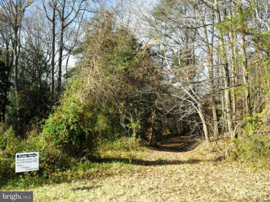 Who says you can't have it all?  This picture perfect location for your new home contains 12+ acres located in Huntingtown's Blue Ribbon school district.  Hunt on your very own piece of paradise and Fish in your Pond. Property backs to Little Lyons Creek.  Approved perc for up to 4 bedroom home. No HOA, covenants or restrictions. Contact LA for more information.