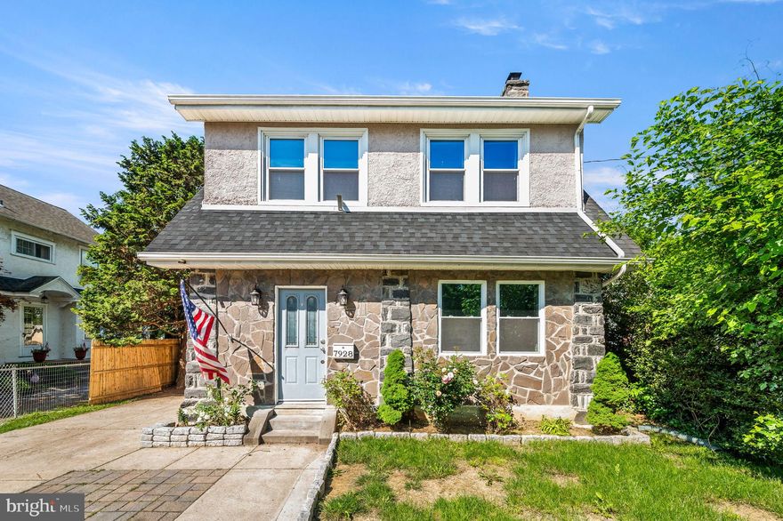 Welcome to 7928 Beverly Boulevard, a captivating residence in Upper Darby, PA. Step into the enchanting closed porch, your gateway to a home that seamlessly blends classic charm with modern comfort. As you enter, the living room beckons with a cozy fireplace, leading into the adjacent dining room, creating a fluid and open space for gatherings and everyday living. The dining room, in turn, flows gracefully into the well-appointed kitchen, a culinary haven with ample cabinet space, catering to the needs of the discerning chef.

Walking passed the dining room you will be lead to the outside deck which overlooks a large fenced-in yard, offering a private outdoor oasis for al fresco gatherings or peaceful moments of respite. The expansive yard provides ample space for gardening, outdoor activities, and enjoying the fresh air. 

Headed to the second floor you will find hardwood throughout with 3 bedrooms and 2 bathrooms.  The second bathroom being in the master suite. Additionally, the third floor offers an fourth bedroom and additional den/room, providing flexible space to suit various lifestyle needs. This versatile space can serve as a home office, a cozy reading nook, or a play area for children. The basement offers plenty of storage space, ensuring organized and clutter-free living, adding to the home's functionality.

The property boasts a 4-car driveway, providing ample parking space for residents and guests. Conveniently located near schools, parks, shopping center, and public transportation.  Do not miss out on this opportunity to own this beautiful home in Upper Darby.