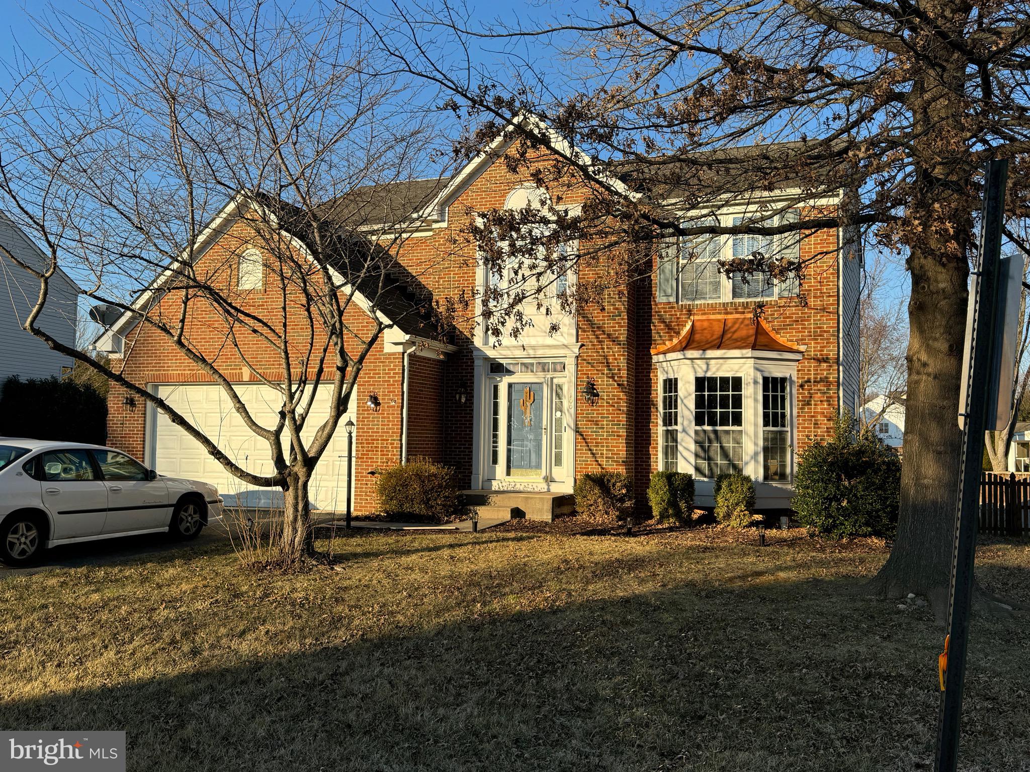 Great opportunity on this large Colonial Home, convenient to Charles Town and commuter routs. Gourmet's kitchen with granite counter tops, stainless steel appliances and sunny breakfast area. Family room with wood burning fireplace with brick surround. Formal living and dining rooms. Primary bedroom private bath and vaulted ceilings. Lots of wood and tiled flooring. Partially finished basement. Two car garage, deck and fenced back yard. Professional Pictures coming. Don't miss this one.