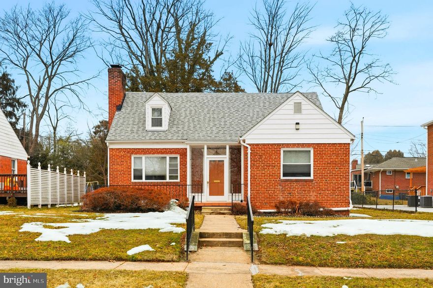 Freshly painted and move-in ready, this charming home offers 4 bedrooms, all with generously sized closets, providing excellent storage throughout. The interior features newly finished hardwoods on the main level and new carpeting on the stairs and upstairs bedrooms. Main level bathroom has been nicely updated, creating a comfortable space. The dining room showcases a large built-in china cabinet/credenza, adding both character and functional storage. A cozy gas fireplace creates a warm and inviting area, while the charming entry with a glass-enclosed front porch adds practical appeal. Outside, you will find a good-sized backyard, flat, with a patio. Greenvale also has wonderful curb appeal. This home is in a great neighborhood on one of the nicest streets in Pikesville. A truly fantastic location, very convenient to area shopping, services and commuter routes.