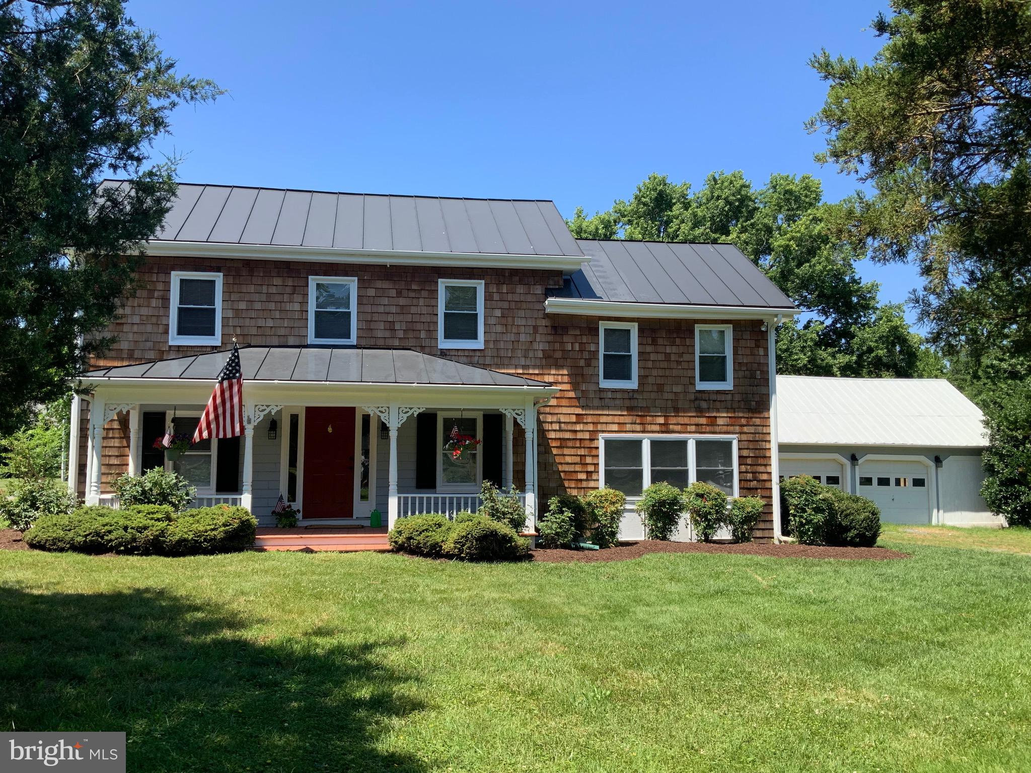 Price Improvement! Plus A Home Warranty Included with Purchase. Open House 8/2/2024 Friday 2:30 - 4:30pm. LA-Agent Owner
Charming Cedar Shake Home in Wittman.
Experience the best of Eastern Shore living in this delightful cedar shake home, nestled in the quaint hamlet of Wittman. Just a block away from Wittman Wharf and even closer to the local park and ballfields, this home offers a perfect blend of convenience and tranquility.
The Pot Pie House is said to be one of the houses that a pastor from long ago would visit and be served Pot Pie! More lore suggests that the wives of the local waterman weren't ever sure when they would return from their long days on the water - so they would serve them Pot Pie. It is said that Pot Pie was the original name of Wittman - Mr. Wittman's name prevailed and so Pot Pie remained the name of the main thoroughfare of Wittman.
Property Details:
Bedrooms: 3
Bathrooms: 1.5 (plus and outside shower)
Lot Size: 0.86 acres
Garage: Detached 2.5 car garage with attic (garage has AC unit and propane gas heat)
Additional Feature: Outdoor shower
Crisp and clean, the home is surrounded by gorgeous mature trees and lovely landscaping, providing a serene retreat. Whether you're looking for a vacation getaway or a full-time forever home, this property is ready to welcome you. Also could be a short term rental....is was licensed and a busy STR 5 years ago (license required from the county). Vintage charm but lovingly updated. Central Heat & Air - 2 zones…Come see!!!