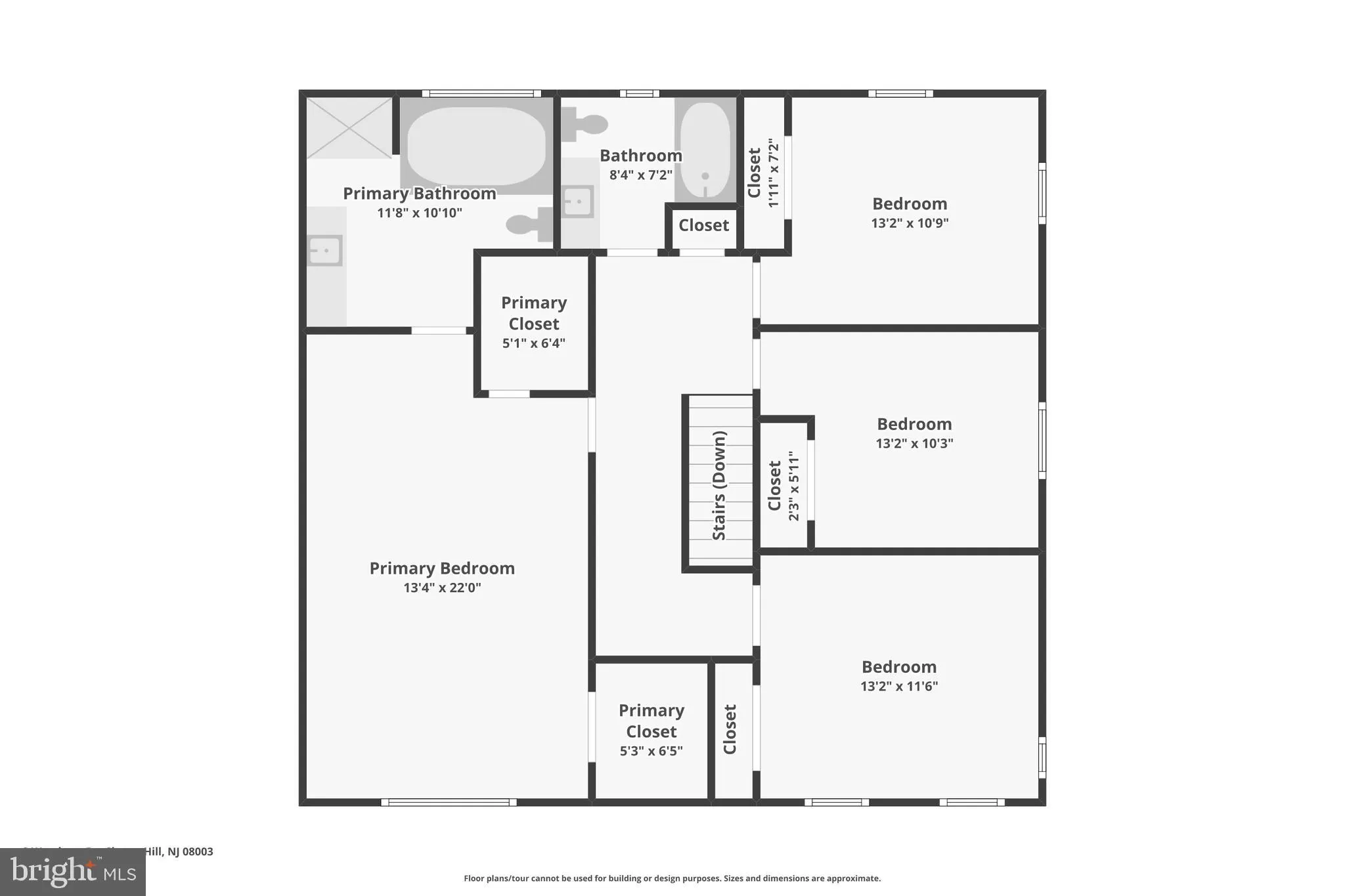 Cherry Hill, New Jersey 08003, United States, 4 Bedrooms Bedrooms, ,3 BathroomsBathrooms,Residential,Active,155132