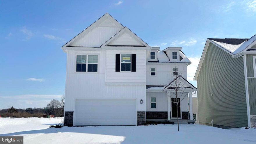 Deerfield features a 2 car garage and open living plan with granite kitchen counters, 42 inch cabinets, stainless steel appliances and walk-in pantry. Upper floor offers an owner's suite with private bath and large walk-in closet, three additional bedrooms, an additional bathroom with included double sinks, and a convenient bedroom level laundry room. Linwood Landing offers convenient access to Rt 3,I-95 and all major commute routes.  Featuring America's Smart Home,  keeps you close to the people and places you value most. Simplify your life with a dream home that features hands-free communication, remote keyless entry, Sky Bell video doorbell, and so much more! It’s a home that adapts to your lifestyle. And with builders simple buying process and ten-year limited warranty, there's no reason to wait.   
*Photos, 3D tours, and videos are representative of plan only and may vary as built.