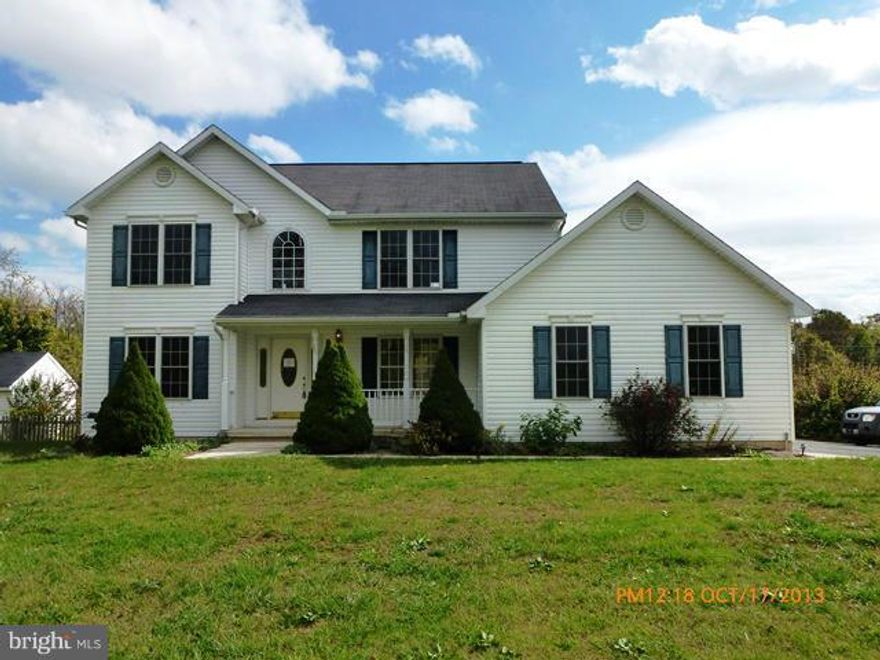 Beautifully upgraded 4 BR, 3.5 BA Colonial on 1.31 Ac.  All new carpet, newly painted thruout, new heat pump, new upgraded Maytag appliances, refrigerator, flat top stove & dishwasher, rear deck restored & painted.  Sunny morning room, hardwood floors, gas fireplace, 9ft ceilings, large partly finished basement w full BA, 12x18 Shed, Dog House, Rear Deck & Fenced Rear Yard. Lovely commuter locale.