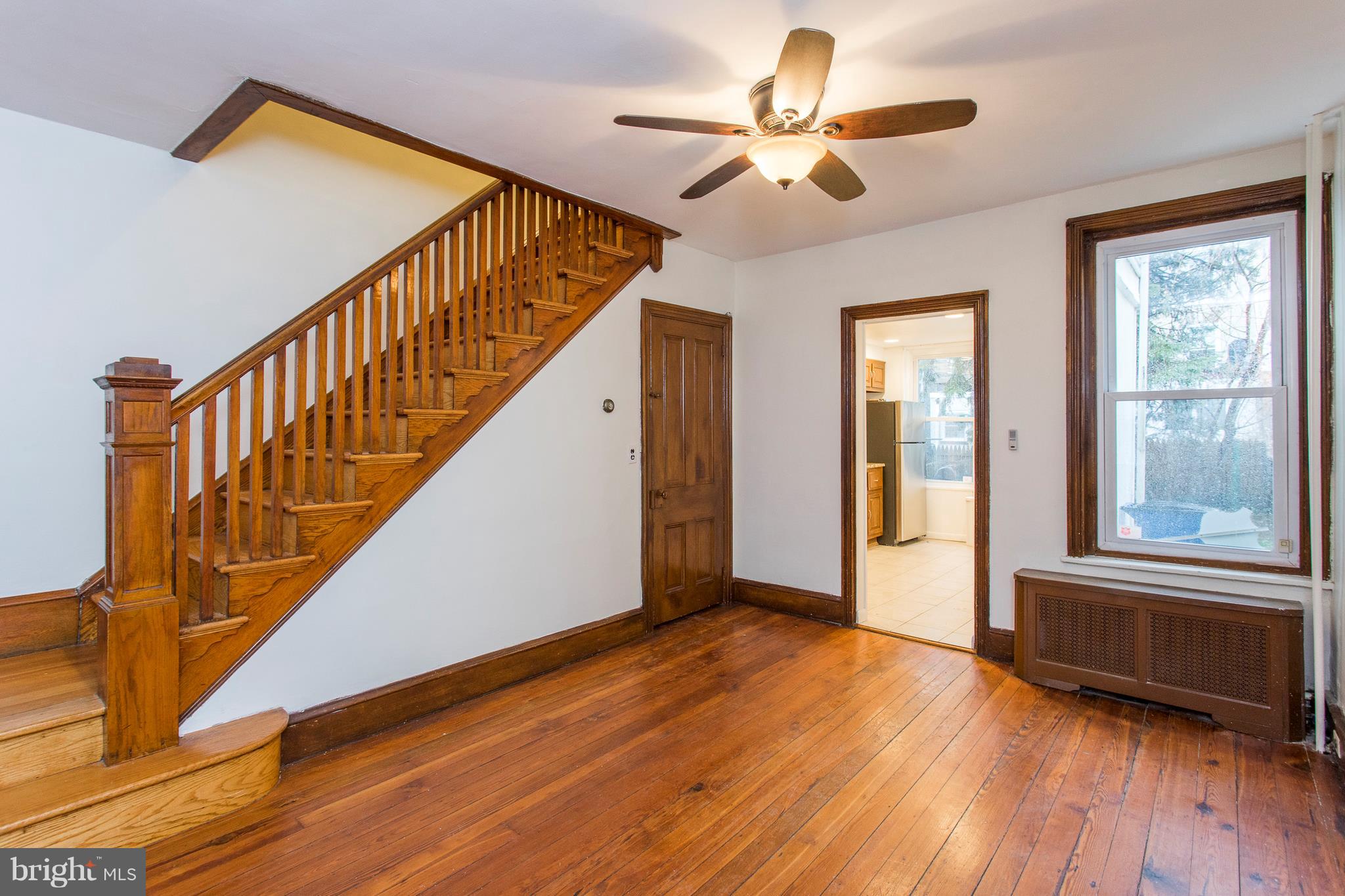 Open the DOOR and LOOK No More... Classic Manayunk 3-Story Row. SPACIOUS Living and Dining Room with Beautiful HARDWOOD Floors, recessed lights and ceiling fans. Modern Kitchen with GAS cooking and backyard access. The Upper Floors boasts FOUR LARGE Bedrooms all freshly painted with great light, closet space, ceiling fans and HARDWOOD Floors. One FULL and One Half Bath. Basement STORAGE and WASHER/DRYER. Adorable Backyard Patio. Great LOCATION, close to public transportation and restaurants.