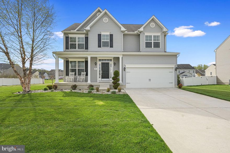 Welcome to 95 Naomi St in the sought-after Olde Field Village community of Magnolia, DE. This well-maintained 4-bedroom, 2.5-bath home offers over 2,500 sq ft of comfortable, functional living space.

Inside, you’ll find a bright, open layout with a spacious living area, modern accent wall, and plenty of natural light. The upstairs features a large primary suite with walk-in closet and private bath, plus three additional generously sized bedrooms and the convenience of second-floor laundry.

Step outside and it gets even better. Pristine landscaping and thoughtfully designed outdoor hangout spaces create the perfect setting for relaxing or entertaining.

An unfinished basement provides endless potential for storage, a home gym, or future finished space.

Located in a beautiful neighborhood with easy access to Dover Air Force Base, Route 1, beaches, shopping, and everyday amenities, this home checks all the boxes.