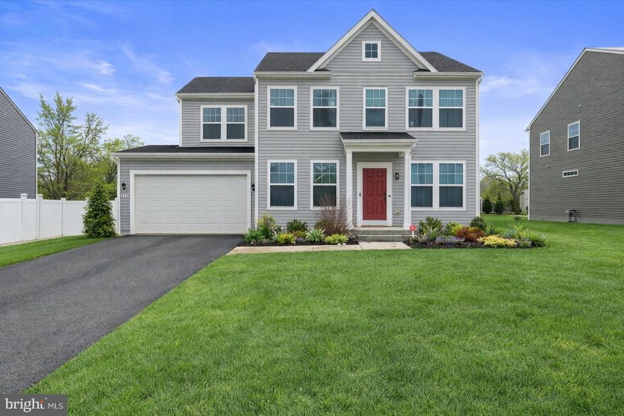 Built in 2023 and beautifully maintained in the Prinland Heights neighborhood in Hanover! This spacious 5-bedroom, 3 full and 1 half bath home offers the perfect blend of modern design and functional living space.

The main level features an open-concept kitchen and living room ideal for everyday living and entertaining, while still maintaining separation to the dining room for a true formal dining experience. An additional office/den on the first floor provides flexibility for remote work, a playroom, or a quiet retreat. A convenient powder room completes the main level.

Upstairs, you’ll find four generously sized bedrooms, including a spacious primary suite, along with two full bathrooms. The fully finished basement expands your living space even further, offering a fifth bedroom and a full bath perfect for guests, extended family, or additional recreation space.

Outside, enjoy a nicely fenced-in yard and a two-car garage for added convenience. Being just a few years old, this home is in fantastic condition and truly move-in ready.

A rare opportunity to own a nearly new home with space to grow in a desirable Hanover community.