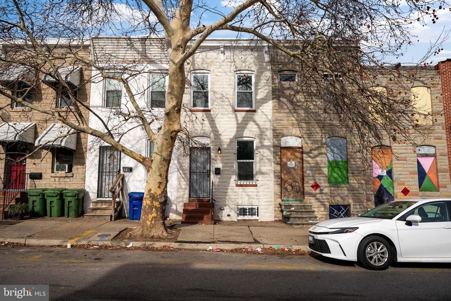 Welcome to 1316 McHenry Street a beautifully updated Baltimore rowhome offering the perfect combination of historic charm and modern convenience! Step inside to discover an open concept main level featuring stylish flooring, recessed lighting, and plenty of natural light throughout. One half bathroom making it convenience for guest. The spacious living area flows seamlessly into a fully renovated kitchen complete with sleek granite countertops, stainless steel appliances, white shaker cabinetry, and a breakfast bar perfect for entertaining. Upstairs, you’ll find 3 generously sized bedrooms and a modern full bath with designer tile and updated fixtures. The unfinished lower level provides additional space ideal for storage. The  laundry area has it on space in the back of the house. Enjoy the outdoors on your private rear patio or take advantage of easy access to local parks, shops, and dining. Located just minutes from downtown Baltimore, the Inner Harbor, and major commuter routes (I-95, I-295, I-83), this home offers both comfort and city convenience