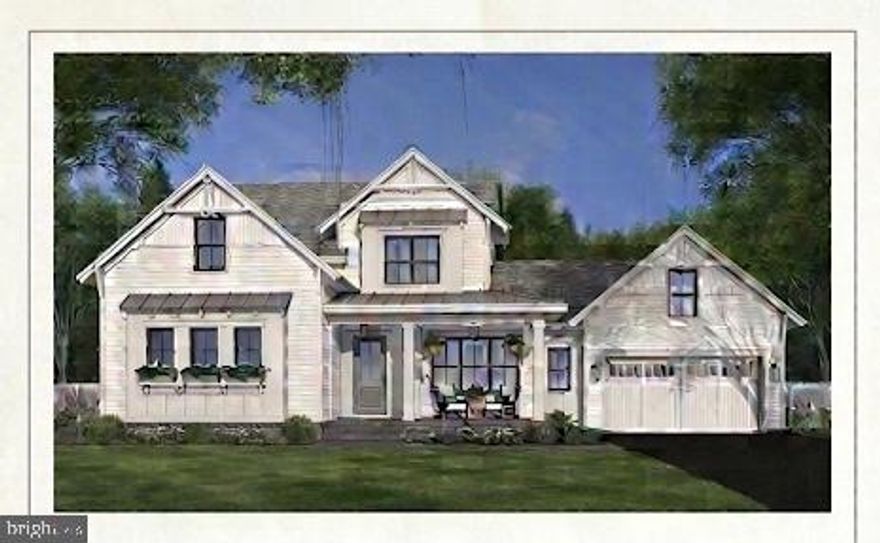 Welcome to Breton Oaks—one of Leonardtown’s most sought-after communities—where this beautifully designed to-be-built home by Mednick Construction offers the perfect blend of modern farmhouse style and peaceful, wooded surroundings. Tucked away on a private, wooded lot on a quiet cul-de-sac, this thoughtfully crafted residence delivers timeless curb appeal paired with today’s most desirable open-concept living. Inside, you’ll find approximately 2,800 square feet of well-designed living space featuring 4 spacious bedrooms and 3.5 baths. The main level showcases 9-foot ceilings, and main level primary suite featuring a beautifully tiled shower and ample closet space. A cozy gas fireplace with hearth anchors the living space, while recessed lighting adds a warm, modern touch. Upstairs, enjoy the flexibility of a rec space and dedicated media room—ideal for movie nights, a playroom, or a private retreat. An optional bonus room with a full bath over the garage provides even more opportunity to personalize the home—perfect for a guest suite, home office, or additional living space.  The unfinished walk-out basement offers incredible potential for future expansion and includes a rough-in for a full bath, making it easy to finish to suit your needs. A gas on-demand hot water heater ensures efficiency and modern convenience. Exterior highlights include durable 30-year architectural shingles, complementing the home’s farmhouse-inspired design and long-term value. Surrounded by mature trees and natural beauty, this homesite offers a rare combination of privacy and neighborhood charm—just minutes from the shops, dining, waterfront, and historic appeal that make Leonardtown so desirable. Call for more info today!