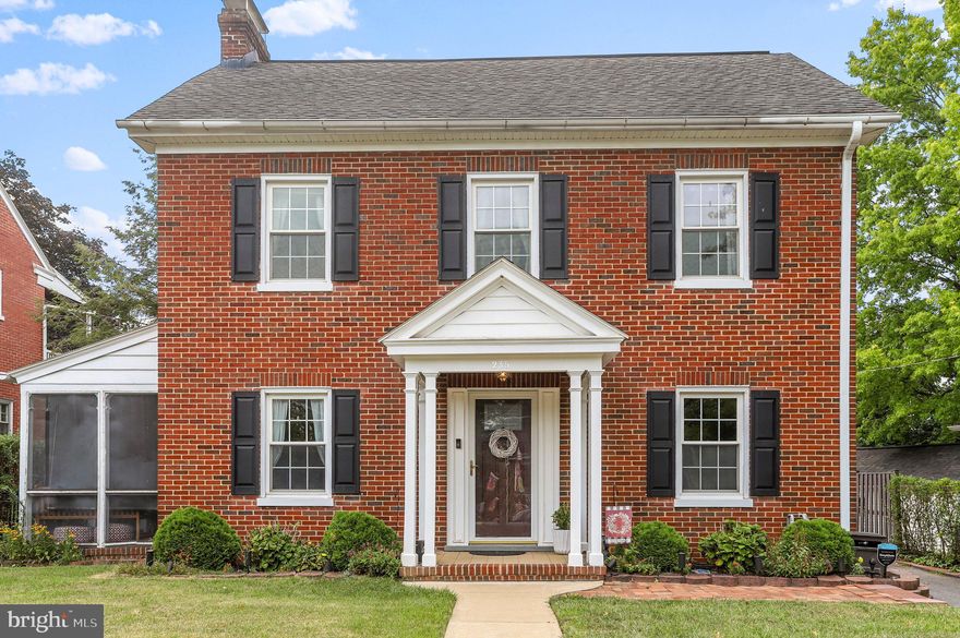 Welcome home to one of Hagerstown’s premier neighborhoods on the north side of town, where friends are neighbors and neighbors are friends. You will be enchanted by this lovely colonial, 3-bed home with a detached garage and a private backyard providing ample opportunity to unwind from a long day and celebrate the week’s wins. Special features include beautifully maintained narrow strip wood floors, a screened-in side porch, a spacious living room with a gas fireplace, a formal dining room and a walk-up attic space perfect for letting the imagination run free. Easy access to Potomac and Eastern Avenue gets you around town in a cinch. Make your showing appointment today!