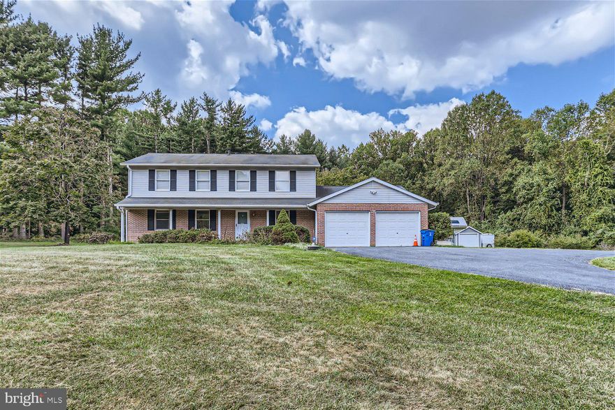 Nestled within the beauty of the Fox Den Farms community, this remarkable 4-bedroom house rests on a sprawling 2-acre lot, offering a serene and spacious setting for your future. Featuring  2 full and 2 half baths, this property is brimming with potential and awaits your personal touch.  The house also features a newer whole house natural gas generator, ensuring a reliable power supply during any situation. Step outside onto the expansive outdoor deck, where you can entertain guests or simply savor moments of tranquility surrounded by lush greenery.

Designed by an engineer, this home is very structurally sound, making it an ideal canvas for your creative vision. Unleash your renovation prowess in the unfinished basement, boasting over 8-foot ceilings, waiting to be transformed into the ultimate recreation room, home gym, or additional living space tailored to your lifestyle.

One of the standout features of this property is its location within Howard County, renowned for its top-notch schools, providing an excellent educational foundation for families. This residence, with its vast outdoor space and structural integrity, offers you the opportunity to create a truly unique and personalized haven. Whether you're seeking a peaceful retreat or an exciting project, this house is your canvas to craft the ideal home for you and your loved ones. Don't miss the chance to make this house your very own.