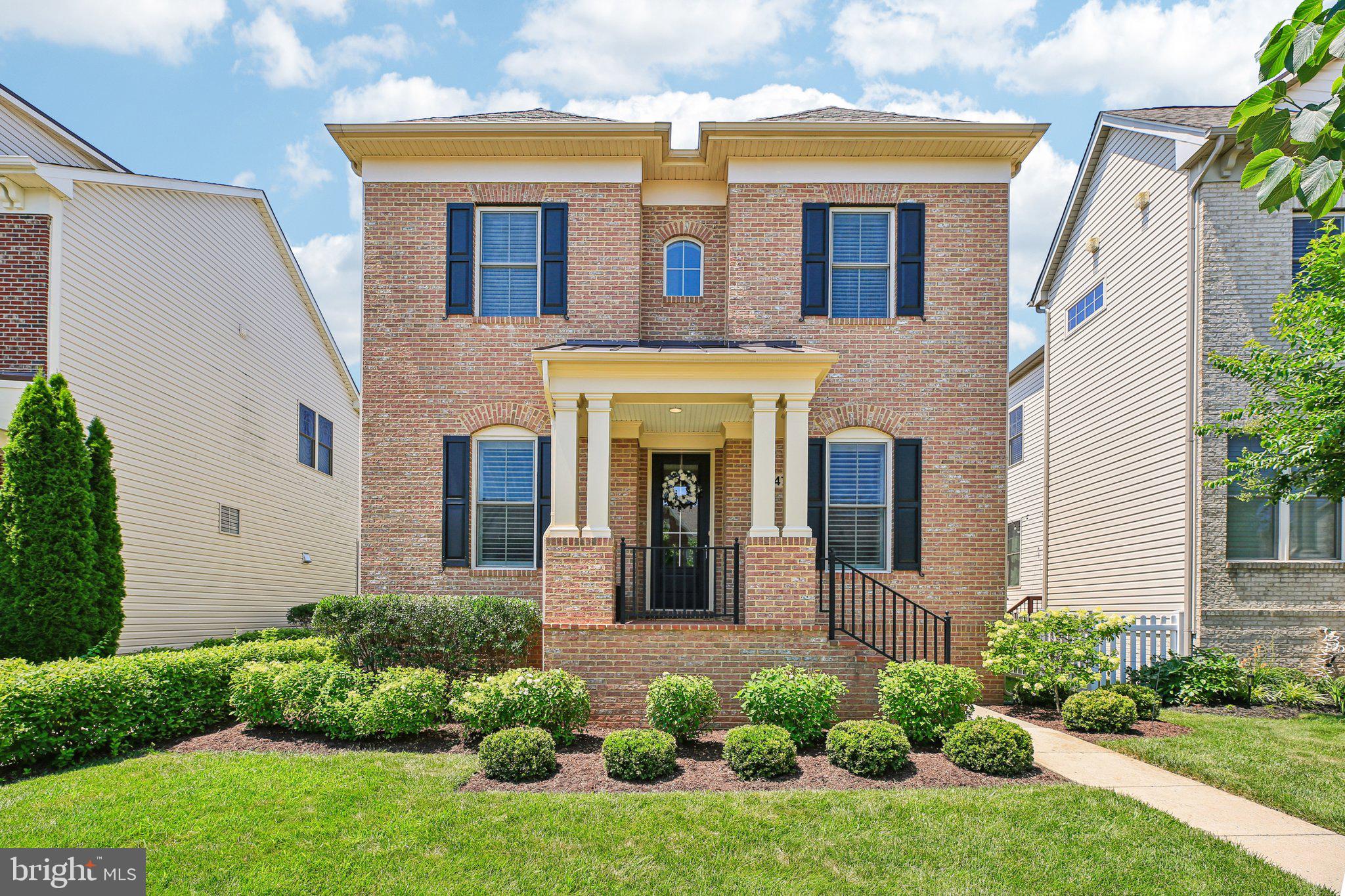 Welcome to this beautifully maintained brick-front home in the sought-after Cabin Branch community. Thoughtfully designed and full of stylish upgrades, this home offers a flexible and inviting floor plan ideal for both everyday living and entertaining. The main level features a private home office, formal dining room, and a spacious family room with a gas fireplace, coffered ceiling, and recessed lighting. The open-concept layout includes a large table space between the living area and the gourmet kitchen, creating a perfect hub for gathering. Off the kitchen, a mudroom and laundry room provide access to the rear deck, perfect for entertaining or relaxing outdoors, and a detached two-car garage. Upstairs, the expansive primary suite is a true retreat, featuring a tray ceiling, a large sitting area, a walk-in closet, and a spa-inspired bath with dual vanities, a soaking tub, and a separate shower. Three additional bedrooms and a full hall bath complete the upper level, with hardwood flooring and recessed lighting.
The finished lower level adds even more living space, offering incredible versatility to suit your needs. A generous rec room provides the perfect setting for a media area, play space, or home gym, all enhanced by recessed lighting and a large egress window that brings in natural light. The full bathroom adds convenience for guests or extended stays, while the expansive storage area ensures plenty of room to keep things organized. Additional highlights include EV-ready garage outlets (two 240V connections), hardwoods on the main and upper levels, and community amenities such as a pool, clubhouse, playgrounds, walking trails, and parks. All are just minutes from Clarksburg Premium Outlets, local dining, and major commuter routes, including I-270, MD-355, and MD-27. This home blends comfort, space, and convenience in one exceptional package.