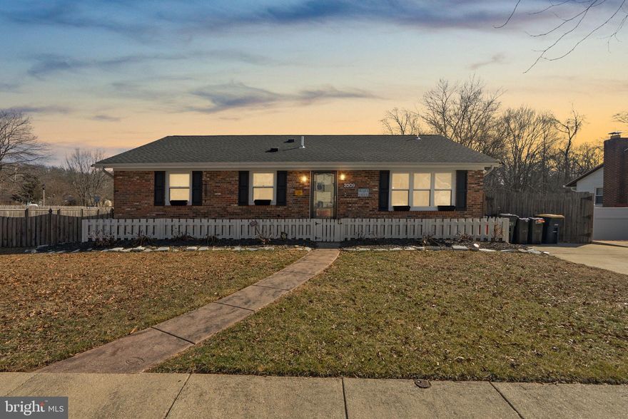 THIS HOME WAS COMPLETELY REBUILT IN 2018. Welcome to 3209 Saville Lane, a spacious and flexible residence designed to adapt easily to everyday life, entertaining, and multi-generational needs. With five bedrooms, three full baths, and abundant storage throughout—including pull-down attic access—this home offers room to spread out without feeling overwhelming.

The main level features a comfortable, traditional layout anchored by a country kitchen with generous workspace, flowing naturally into a separate dining room ideal for both casual meals and special gatherings. Well-proportioned bedrooms provide quiet retreats, while the primary living spaces remain distinct and functional.

The fully finished lower level expands the home’s versatility with a large recreation room, a second kitchen, and a level walkout—perfect for guests, extended stays, or flexible living arrangements. Step outside to a fenced backyard and patio that invite outdoor dining, play, or relaxed evenings at home.

Located in the heart of Bowie, the community offers easy access to Route 50, Route 301, and nearby MARC rail service for commuting into Washington, DC, Annapolis, or Baltimore. Major employers such as Fort Meade, NSA, and regional medical and government hubs are within convenient reach. Shopping, dining, and entertainment options abound at Bowie Town Center, while outdoor escapes like Allen Pond Park and cultural destinations such as the Belair Mansion round out a location that balances accessibility, amenities, and everyday comfort.

Mortgage savings may be available for buyers of this listing.