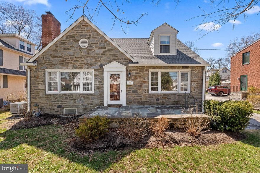 Welcome to 2704 W. Darby Road, a charming Cape Cod-style home offering four bedrooms, 2.5 baths, and over 1,900 square feet of living space—plus a finished basement and garage! Step inside to find beautiful original hardwood floors flowing throughout the home. The spacious living room is warm and inviting, featuring a wood-burning fireplace and a large picture window that fills the space with natural light. The bright and airy dining room leads into an updated kitchen, complete with wood cabinetry, granite countertops, stainless steel appliances, and a cozy eat-in nook. The first floor also offers a versatile bedroom or home office and a full bath with a shower/tub combo. Upstairs, the spacious primary suite boasts two generous closets and abundant natural light. Two additional bedrooms and a hall bath with a stall shower complete the second floor. Downstairs, the large finished basement provides the perfect hangout space, playroom, or home gym, complete with a half bath and laundry area. Outside, the expansive, flat backyard is ideal for entertaining, gardening, or simply relaxing.Prime location! Walk to Merwood Park, Havertown’s shops and restaurants, and top-rated local public and private schools. Just minutes from the train, Ardmore, and Suburban Square, with easy access to I-76, I-476, I-95, and the PA Turnpike. Enjoy nearby parks, playgrounds, the Haverford Twp Rec Center, Haverford College, and the YMCA. Don’t miss your chance to call this beautiful home your own—schedule a showing today!