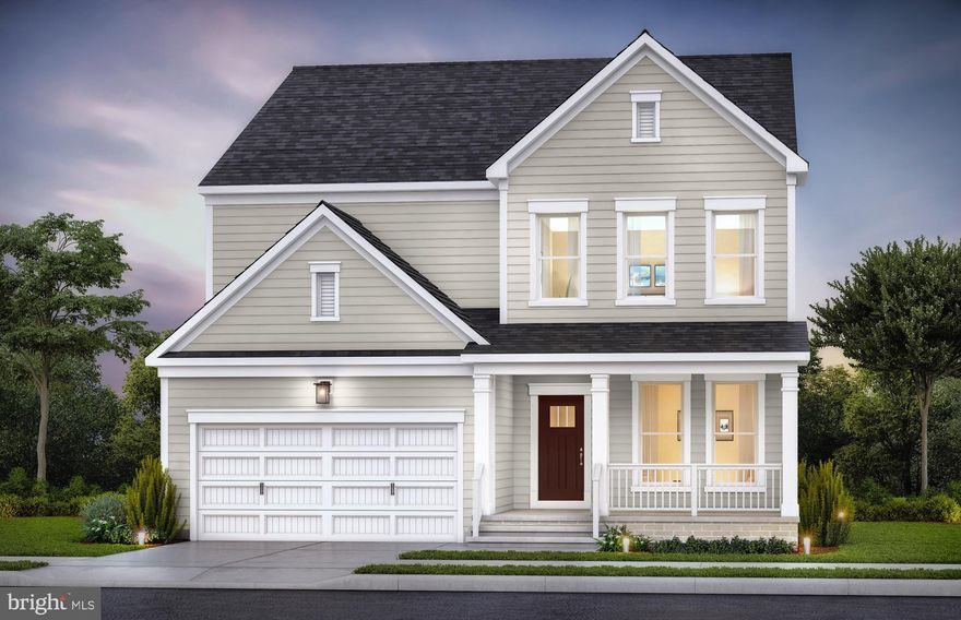 This Continental is over 4,000 square feet and offers 5 bedrooms and  4-1/2 bathrooms.  One of the 5 bedrooms and 1 bathroom is in the finished  basement, perfect visiting guest. The Continental lets families live well with ease and includes a formal dining room space and oversized upper level loft. The  Gourmet Kitchen opens to the Cafe area, a Family room with an Electric Fireplace, and an oversized Deck for outdoor entertaining. The beautiful owner's suite is a retreat with its own sitting area and 2 walk-in closets and a spacious Owner's bath.  3 additional Bedrooms and Laundry is on the bedroom level. Cabin Branch is a highly sought after community in Montgomery County will feature a total of 326 homes—a mix of single-family homes and 3-level townhomes.  Creekside at Cabin Branch is an outdoors-based community offering a unique, tranquil setting. Enjoy gorgeous wooded and mountain views, along with 300+ acres of dedicated parkland, 27 acres of open space for recreation, walking trails, a community center with a pool, pocket parks and easy access to I-270.  Visit our Newly Decorated Model for more details.