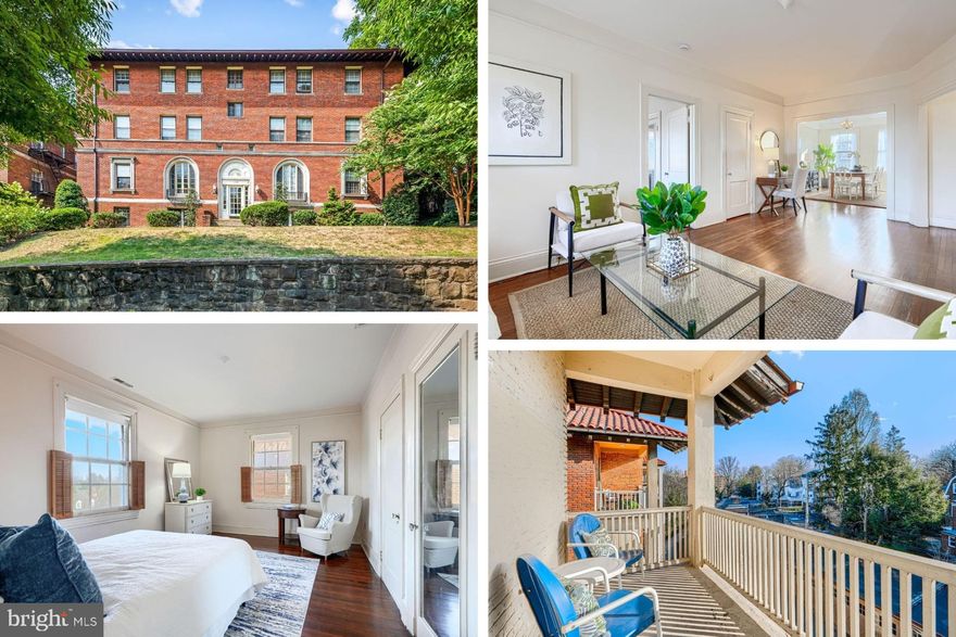 Location is everything! Here we are in desirable Roland Park. So much charm, sunny and bright unit. This fabulous two bedroom, Jack n' Jill bath condominium is move-in ready! One of the bedooms has a cute balcony perfect for sipping coffee in the morning and enjoying a refreshing beverage in the evening. You also have a one-car garage that can be used for additional storage. Enjoy the Oak hardwood flooring in the living room and dining room and Georgia Pine flooring with a lovely cherry stain in both bedrooms. A high-end, stackable Miele washer/dryer in the kitchen completes the picture. Yes! Here life is so convenient & fun. It’s just a short walk to Wyman Park, Stony Run Park, Johns Hopkins University, the Baltimore Museum of Art, the Rotunda Shopping Centre or Hampden’s “Avenue." So many services, boutiques, supermarkets, restaurants and cafes are just a stroll away. This home, along with its locale, is one to be savored.