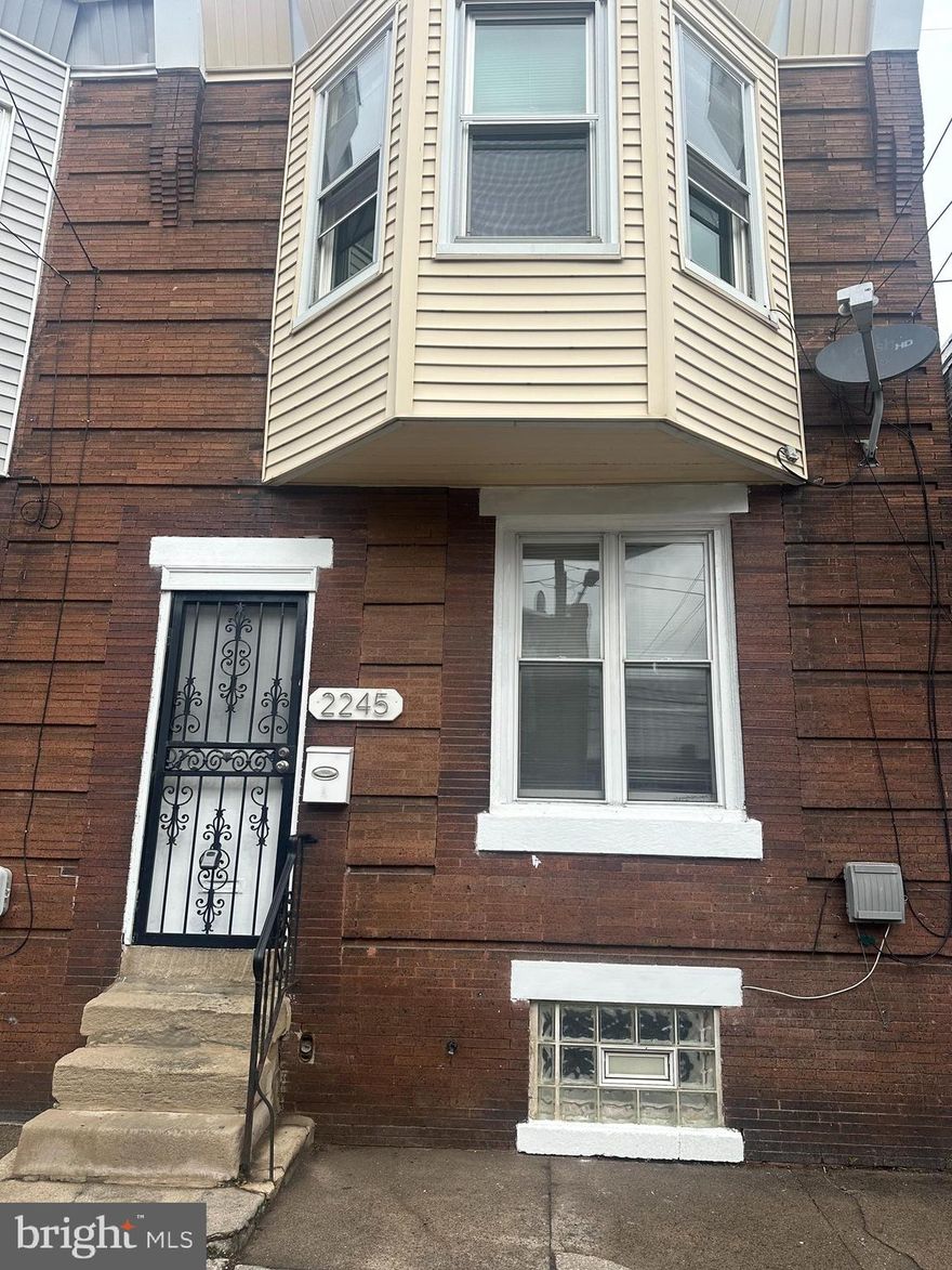 beautifully done three bedroom two and a half bath home located on a quiet one way street. The completely opened first floor is perfect for entertaining.  newer windows throughout.
a half bath is tucked in to this floor as well. The second floor has two bedrooms and a full bathroom. The basement level is a walk out level and has one bedroom and a second half bathroom.
This property was used as a rental -last getting $1550/month.