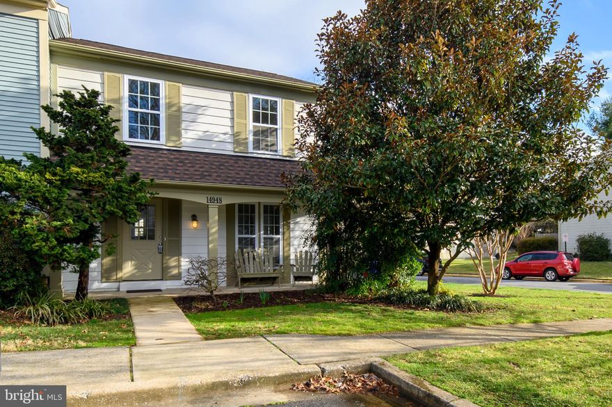 Welcome to 14948 Ladymeade Cir in Silver Spring!  This charming end unit Pulte Townhome is located in sought after Longmead Crossing and is completely updated. The main level offers an updated kitchen with stainless appliances, granite counters and new cabinets that is open to the dining and Family rooms with upgraded luxury vinyl flooring and an updated powder room.  Outside, you'll find a fenced yard with a flagstone patio, a tranquil pond with a waterfall complete with a collection of huge KOI fish, creating a serene and peaceful setting.   The upstairs offers three spacious bedrooms (1 with an ensuite bath) and two full updated bathrooms, lighting and more. The lower level is fully finished with a large recreation room, full bath, storage room with new carpeting.   The home has been freshly painted, creating a bright and welcoming atmosphere. With 3 stories, there is plenty of space for everyone to spread out and relax.  Other updates include a new roof in 2024 as well as updated windows throughout.  Longmead Crossing is a fantastic community with pools, basketball court, tennis court, playground, and trails. Nearby, enjoy the convenience of a play set for the kids as well as Argyle Golf Course adjacent to the community.  Don't miss out on this unique property that offers both comfort and charm in a prime location. Schedule your showing today!