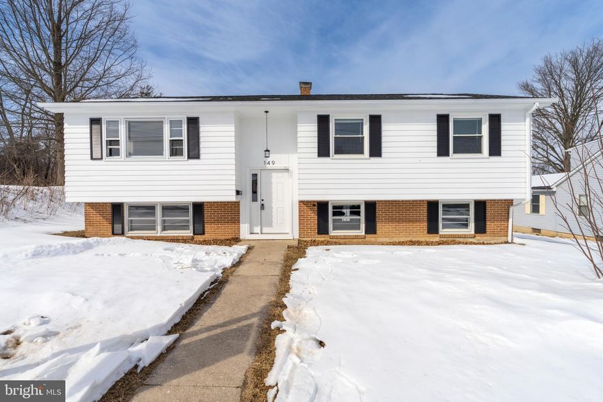 This well-maintained Split-level home in Littlestown welcomes you to move right in and start making memories. The home features three bedrooms and a full bath, along a spacious lower-level family room featuring new luxury vinyl plank flooring—perfect for movie nights. The lower level also offers endless possibilities in the unfinished half with a walk out level. Newly finished Gleaming hardwood floors in the main level are ready for your decorating touches. The kitchen features vinyl tile flooring, ceiling fan and everything you need for making delicious meals to enjoy in the dining room or on the deck right off the kitchen. Updates include a new roof and freshly painted wood siding and off-street parking and a handy shed, and convenient off-street parking. Nestled in a charming small-town setting and just a short drive from historic Gettysburg, this home offers the perfect blend of comfort, character, and location.