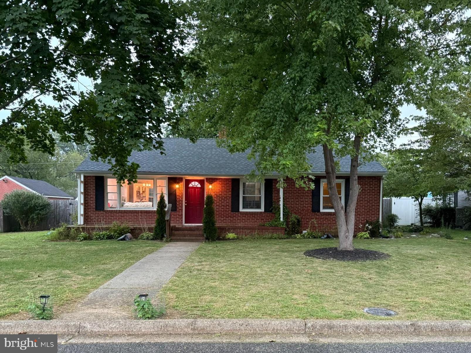 Adorable, well-maintained, renovated (within 3-4 years) 3-bedroom, 1 full bath brick home in Calvert Terrace neighborhood. Nicely landscaped 8,625 sf lot, with a parking space in back. Fenced yard with 8' x 12' storage shed. Upgraded GE appliances. Storage in attic. Freshly painted, Move-in ready. Easy to clean & maintain. Quiet street & neighborhood. Solidly built by legendary builder Howard Ely in 1955, you can be the 3rd owner. Located within the Town of Easton, less than a mile from downtown. Even closer is Rise-Up coffee, Dover Station & Rails-to-Trails. Open Sunday August 3, 12 - 3.