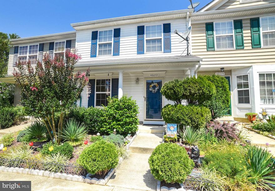 Beautiful 2 story townhouse in immaculate condition!  You have to see it to appreciate how well kept this home is and has been taken care of.  The foyer opens to the large kitchen with eat in/breakfast nook.  Living Room w/slider opens to enclosed porch.  Patio Pavers w/fire pit.  Fenced back yard w/landscaped gardens and shed with storage.  Two large master suites each with a private bathroom.  Close to schools, shopping and easy access to base.  Call showing service to make appt.