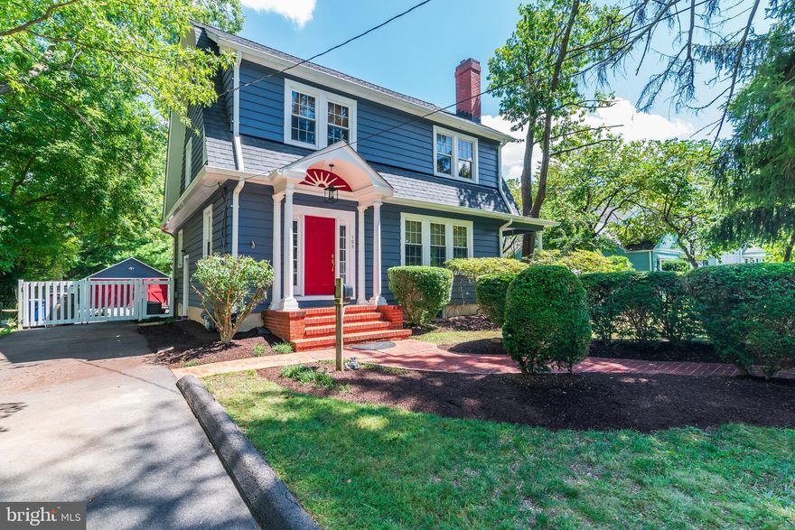 Welcome to this gem in Rockville’s highly desired West End Park neighborhood, with the convenience of a close-in location so desired to facilitate commuting, and shopping and leisure activities at the Rockville Town Center and in the surrounding communities.  Less than one mile from the Rockville Town Center and Rockville Metro/MARC stations, this very special property features a main house which exhibits the quality craftmanship of its period, with a wraparound deck (2019), a detached garage that’s been renovated into a wonderful studio or gym space and sports a loft (2021), a backyard that has been described as an ‘oasis’ by visitors, and all sitting on a level lot of .42 acres.
 
The main house is a 1925 Colonial sited on a flat lot with over 2,400 sq. ft. of living space that has been extensively renovated.  As you approach the front door take note of the new roof that is less than two weeks old, and recently painted exterior and driveway (2019); through the front door take your first step into a lovely and generous foyer and onto what is the first of three levels of original hardwood floors.  The large living room provides ample space to entertain guests or enjoy family; a wood burning brick fireplace delivers warmth and ambiance, and three windows allow afternoon sunlight to pour through.  Adjoining the living room is a naturally lit, ‘everything new’ (2019) country kitchen featuring Ceasarstone counters, walnut island with seating for four, custom cabinets and stove hood surround, stainless steel appliances, recessed lighting and tasteful light fixtures.  The open concept kitchen contains additional dining space for six plus the homes’ original breakfast nook, with original table and bench seats that convey, to easily accommodate another four.  The home is warmed by an efficient radiator system and cooled with air conditioning (Carrier, 2011) The second level features original hardwood floors and doors; the primary bedroom and bath, two additional bedrooms – one with a ceiling fan, one with built-ins - and a hall bath (2019).  On the top level sits bedroom four with 450 sq. ft. of living space and a walk in closet.  All the original 1925 era windows and doors throughout the house have been replaced and are now current and energy efficient.


Exiting either the kitchen’s French Doors or living room door and you step onto an expansive 700 sq. ft. wraparound deck (2019) equipped with outdoor lighting, tables and chairs, grill (2020), planters and swing.  Step off the deck into a backyard that features a fire pit, swing, basketball court, trampoline, tool shed and tools.  Landscaping abounds and includes hydrangeas, a peach tree, raspberry bushes, red bud trees, holly tree, knock out rose bushes, hostas, assorted day lilies, butterfly bushes, tall grasses, sedum, mums, ferns, azaleas, boxwoods, diverse trees and more.  

The detached garage is 324 sq. ft., was renovated in 2021 to create space for a studio or workout space, or both, and includes custom barn doors, a loft for slumber parties or storage, ceiling fan and additional rear access/exit door.

The home is a “must see”, an incredible, one-of-a-kind opportunity in the hearts of Rockville & Montgomery County.